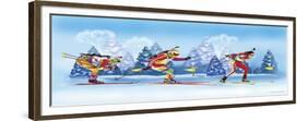 Biathlon-Olga And Alexey Drozdov-Framed Giclee Print