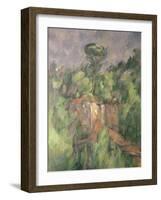 Bibemus Quarry, 1898-1900-Paul Cézanne-Framed Giclee Print