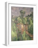 Bibemus Quarry, 1898-1900-Paul Cézanne-Framed Giclee Print