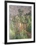 Bibemus Quarry, 1898-1900-Paul Cézanne-Framed Giclee Print