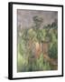 Bibemus Quarry, 1898-1900-Paul Cézanne-Framed Giclee Print