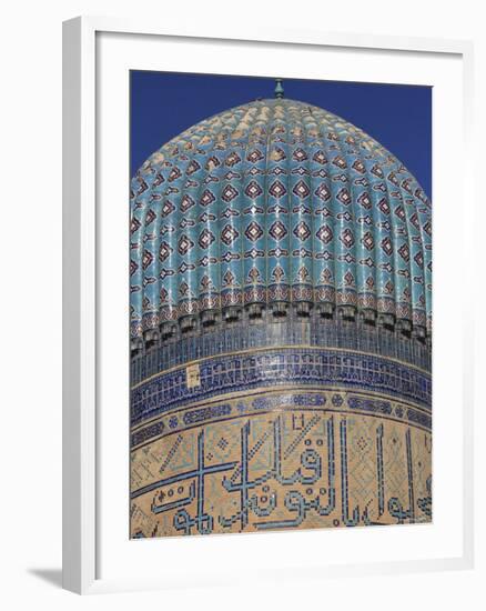 Bibi Khanym Mosque, Samarkand, Uzbekistan-Ivan Vdovin-Framed Photographic Print