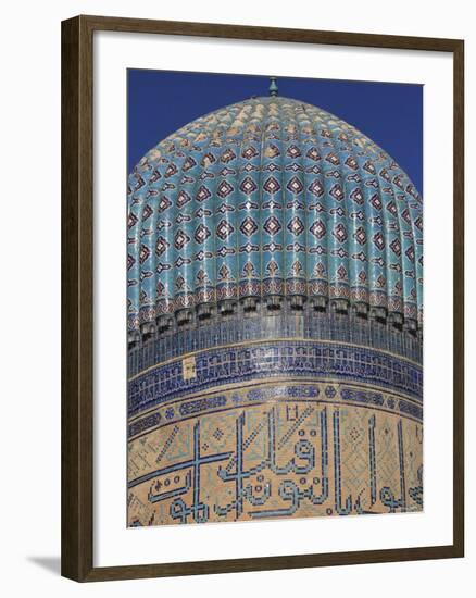 Bibi Khanym Mosque, Samarkand, Uzbekistan-Ivan Vdovin-Framed Photographic Print