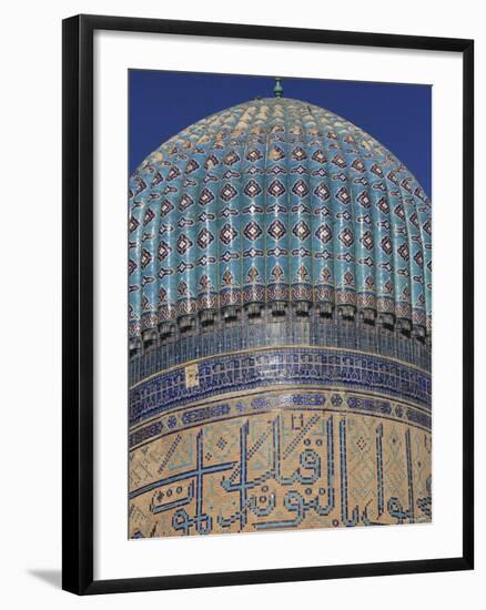 Bibi Khanym Mosque, Samarkand, Uzbekistan-Ivan Vdovin-Framed Photographic Print