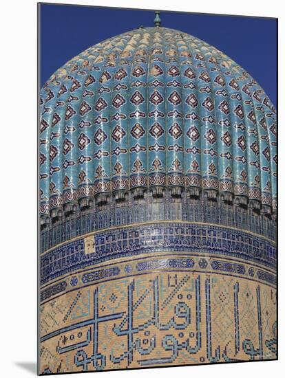 Bibi Khanym Mosque, Samarkand, Uzbekistan-Ivan Vdovin-Mounted Photographic Print
