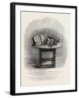 Bible Brought over in the Mayflower, in Pilgrim Hall, New Plymouth, USA, 1870S-null-Framed Giclee Print