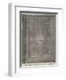 Bible Given by Miss Burdett Coutts to Freemasons-null-Framed Giclee Print