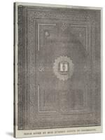 Bible Given by Miss Burdett Coutts to Freemasons-null-Stretched Canvas