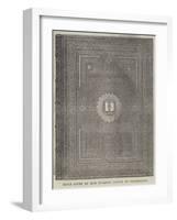 Bible Given by Miss Burdett Coutts to Freemasons-null-Framed Giclee Print