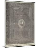 Bible Given by Miss Burdett Coutts to Freemasons-null-Mounted Giclee Print