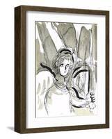 Bible: Lange a Lepee-Marc Chagall-Framed Premium Edition