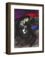 Bible: Pleurs de Jeremie-Marc Chagall-Framed Premium Edition