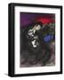 Bible: Pleurs de Jeremie-Marc Chagall-Framed Premium Edition