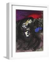 Bible: Pleurs de Jeremie-Marc Chagall-Framed Premium Edition