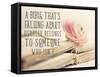 Bible Quote-Sarah Gardner-Framed Stretched Canvas