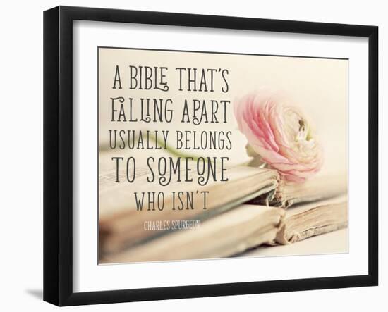 Bible Quote-Sarah Gardner-Framed Art Print