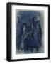 Bible: Rahab et les Espions de Jericho-Marc Chagall-Framed Premium Edition