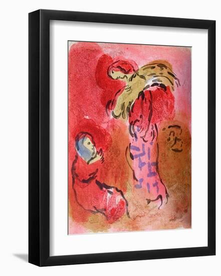 Bible: Ruth Glaneuse-Marc Chagall-Framed Premium Edition