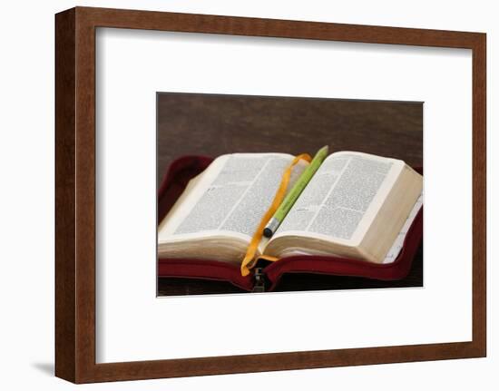 Bible, Savoie, France-Godong-Framed Photographic Print