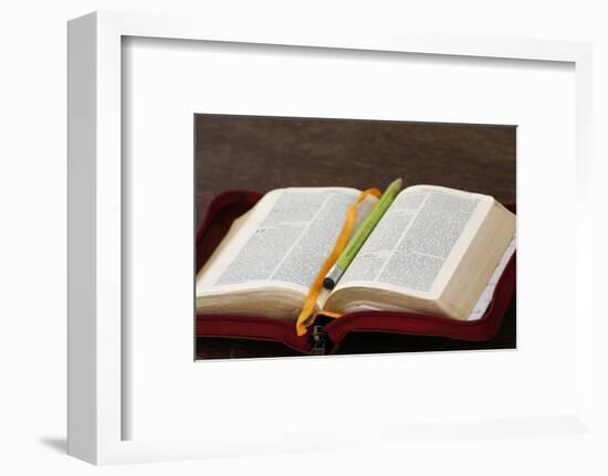 Bible, Savoie, France-Godong-Framed Photographic Print