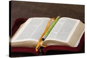 Bible, Savoie, France-Godong-Stretched Canvas