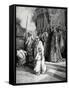 Bible. the Courage of a Mother of Maccabees. Illustration by Gustave Dore. II Maccabees-null-Framed Stretched Canvas