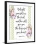 Bible Verse Bouquet-B-Jean Plout-Framed Giclee Print