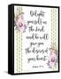 Bible Verse Bouquet-B-Jean Plout-Framed Stretched Canvas