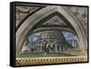 Biblical Scene and Tower of Babel-null-Framed Stretched Canvas