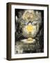 Biblical Scene: the Holy Grail. Christian Symbol with the Dove to Represent the Holy Spirit (Holy S-null-Framed Giclee Print