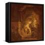 Biblical Scene-Rembrandt van Rijn-Framed Stretched Canvas