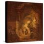 Biblical Scene-Rembrandt van Rijn-Stretched Canvas