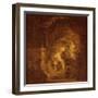 Biblical Scene-Rembrandt van Rijn-Framed Giclee Print