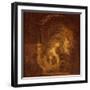 Biblical Scene-Rembrandt van Rijn-Framed Giclee Print