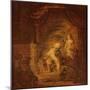 Biblical Scene-Rembrandt van Rijn-Mounted Giclee Print