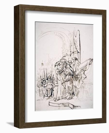 Biblical Scene-Gerbrandt Van Den Eeckhout-Framed Giclee Print