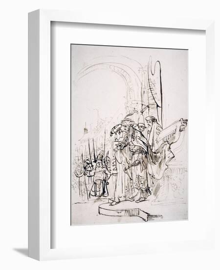 Biblical Scene-Gerbrandt Van Den Eeckhout-Framed Giclee Print