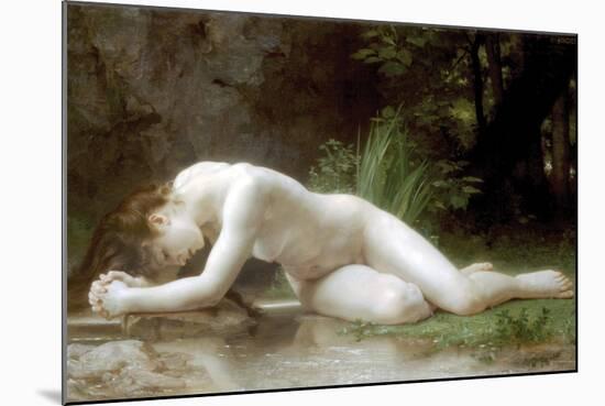 Biblis-William Adolphe Bouguereau-Mounted Art Print