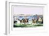 Bibury Meeting in Its Paly Days-Henry Thomas Alken-Framed Art Print