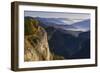 Bicaz Gorges at Dawn, Cheile Bicazului-Hasmas Np, Carpathian Mountains, Transylvania, Romania-Dörr-Framed Photographic Print