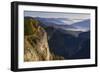 Bicaz Gorges at Dawn, Cheile Bicazului-Hasmas Np, Carpathian Mountains, Transylvania, Romania-Dörr-Framed Photographic Print