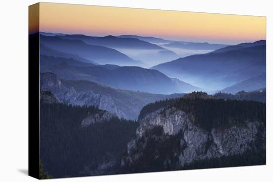 Bicaz Gorges, Cheile Bicazului-Hasmas National Park, Carpathian Mountains, Transylvania, Romania-Dörr-Stretched Canvas