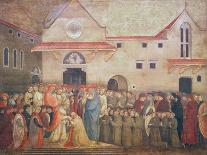 Consecration of the New Church of St. Egidio by Pope Martin V, September 1420, 1430S-Bicci di Lorenzo-Giclee Print