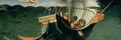St. Nicholas Rebuking the Tempest-Bicci di Lorenzo-Framed Giclee Print
