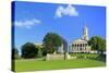 Bicentennial Capitol Mall State Park and Capitol Building-Richard Cummins-Stretched Canvas