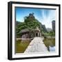 Bich Dong Pagoda in Ninh Binh, Vietnam. Second Most Beautiful Cave in Vietnam-Banana Republic images-Framed Photographic Print