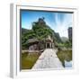 Bich Dong Pagoda in Ninh Binh, Vietnam. Second Most Beautiful Cave in Vietnam-Banana Republic images-Framed Photographic Print