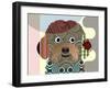 Bichon Frise-Adefioye Lanre-Framed Giclee Print