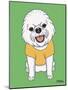 Bichon Show Cut-Tomoyo Pitcher-Mounted Giclee Print