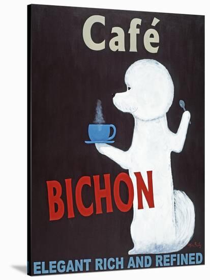 Bichon-Ken Bailey-Stretched Canvas